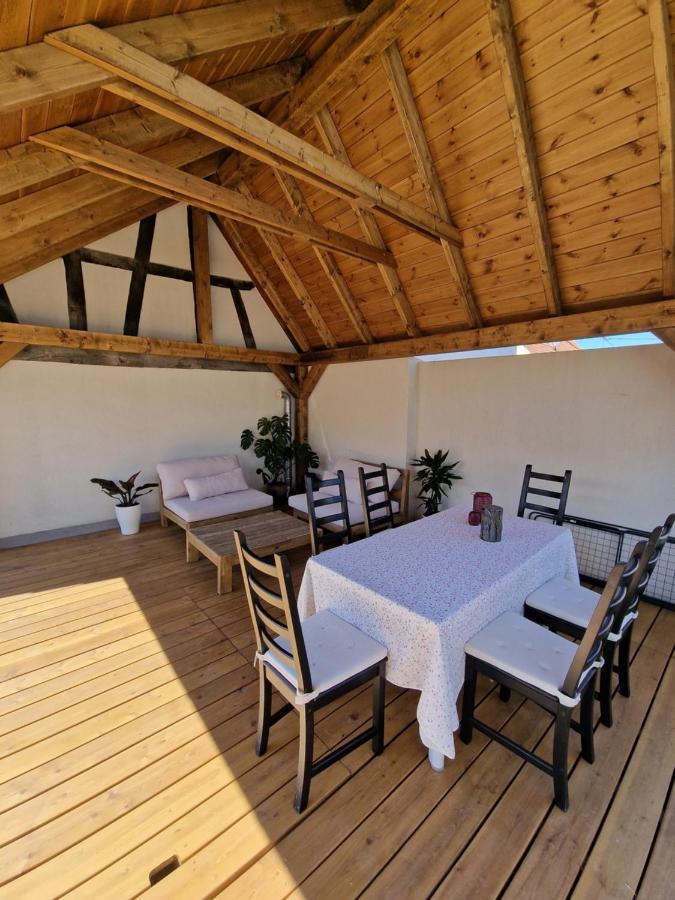 Une Maison A Colombages - Cosy, Lumineuse Et Sauna Kesseldorf Exterior photo